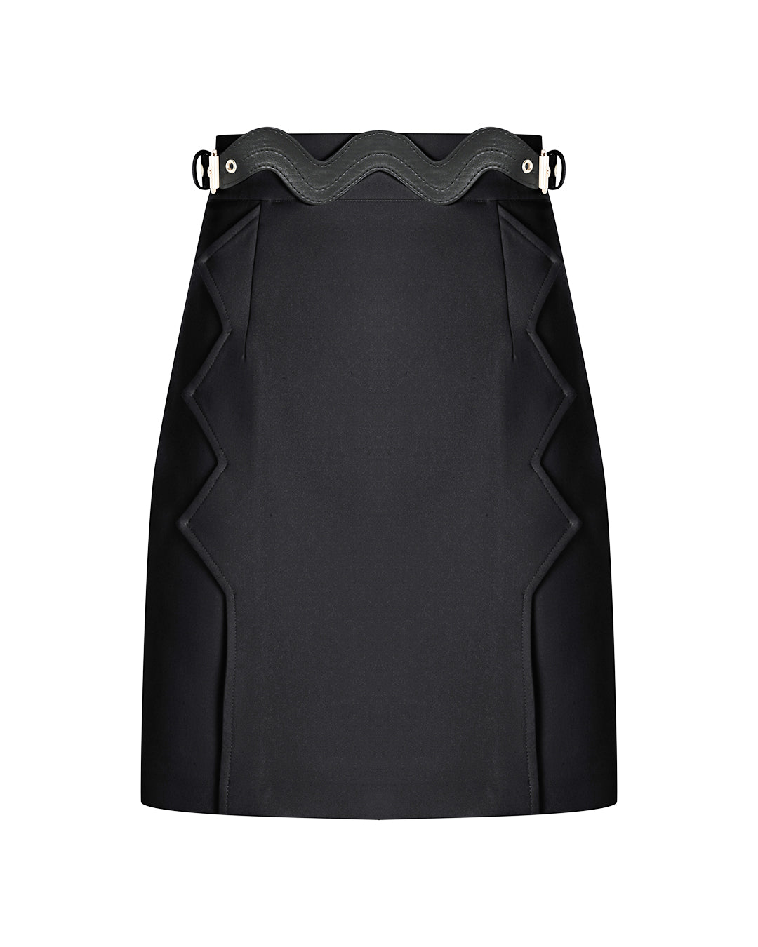 Ön ve Kemer Detaylı Etek