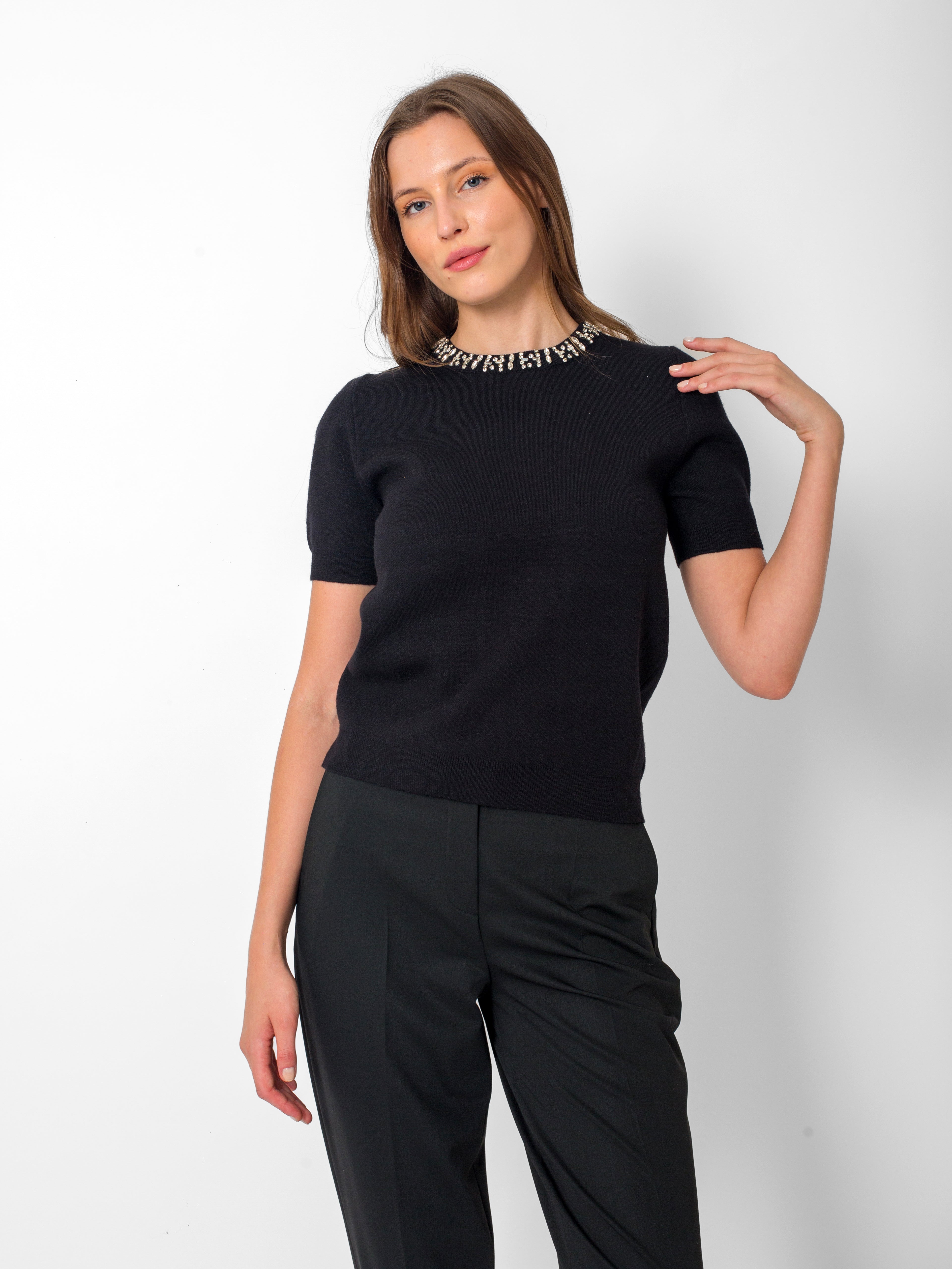 Paça Detaylı Beli Lastikli Kemerli Pantolon