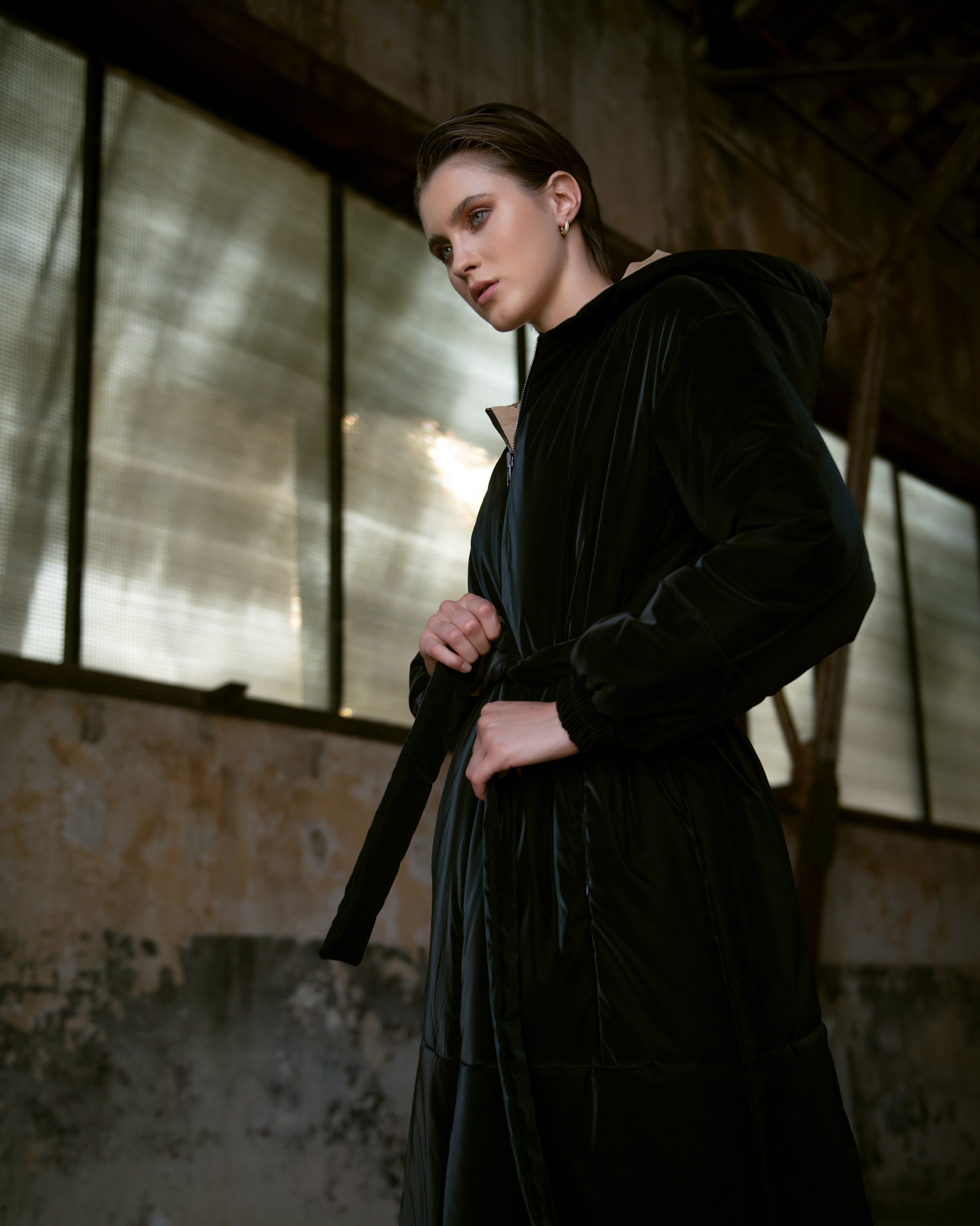 Safari Çift Taraflı Şişme Mont