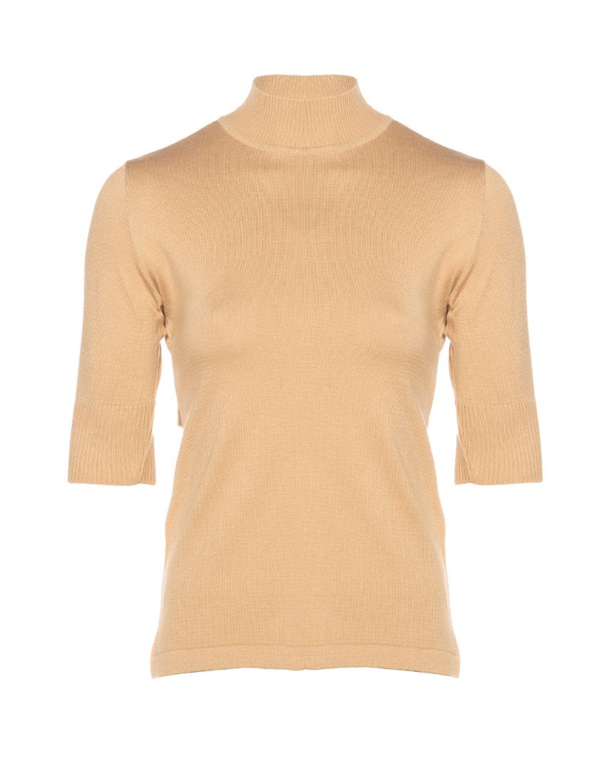 Yarım Boğaz Triko Kazak