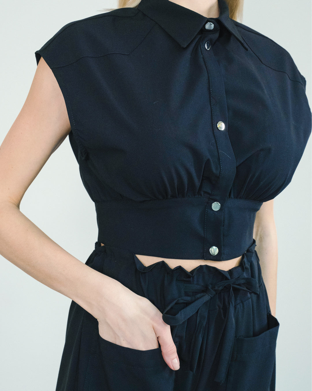 Safari Grup Kroplu Gömlek - Pantolon Takım