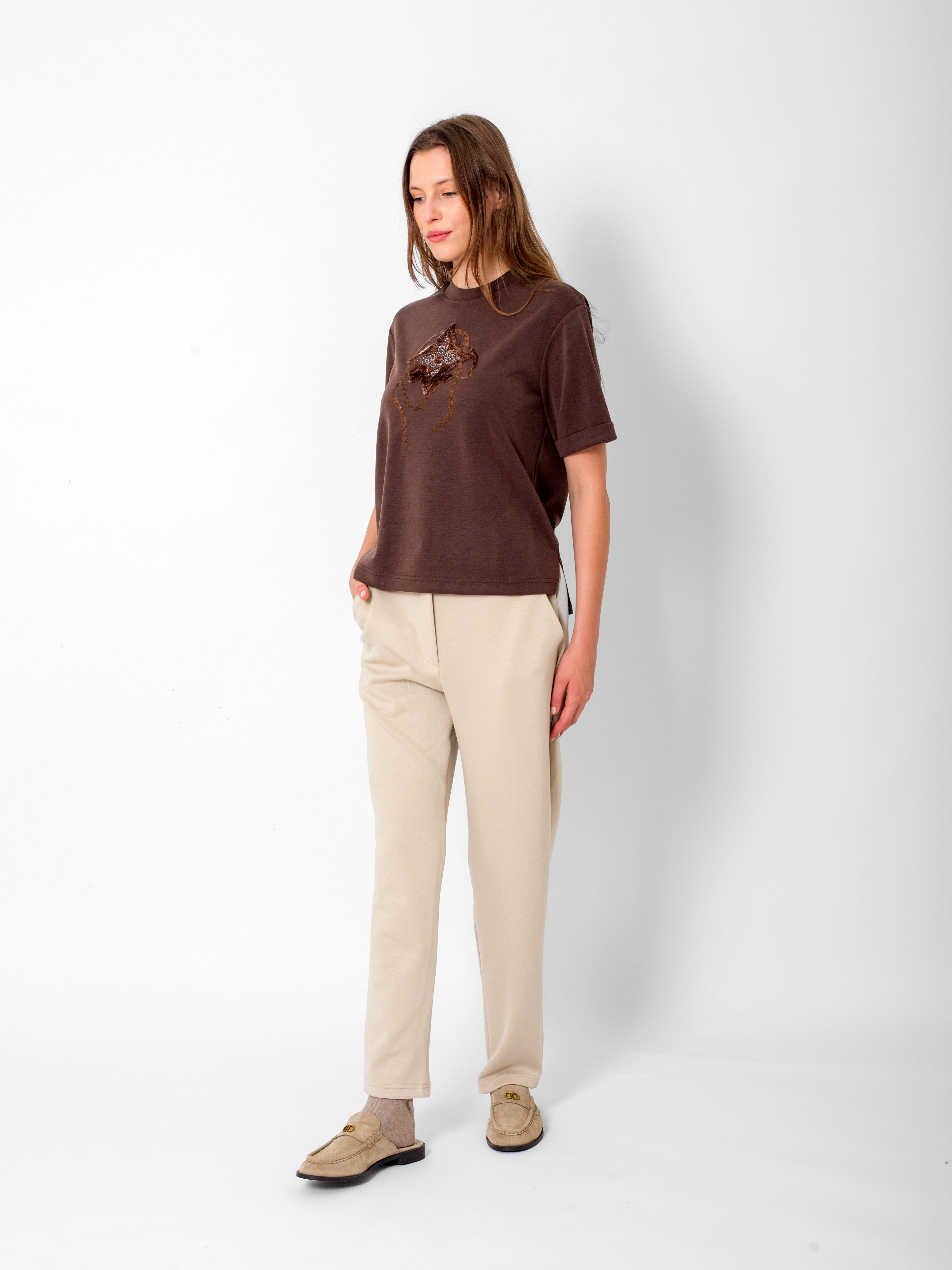 Önü Çıtçıtlı, Çift Taraflı Mont-TShirt-Beli Lastikli Eşofman Takım