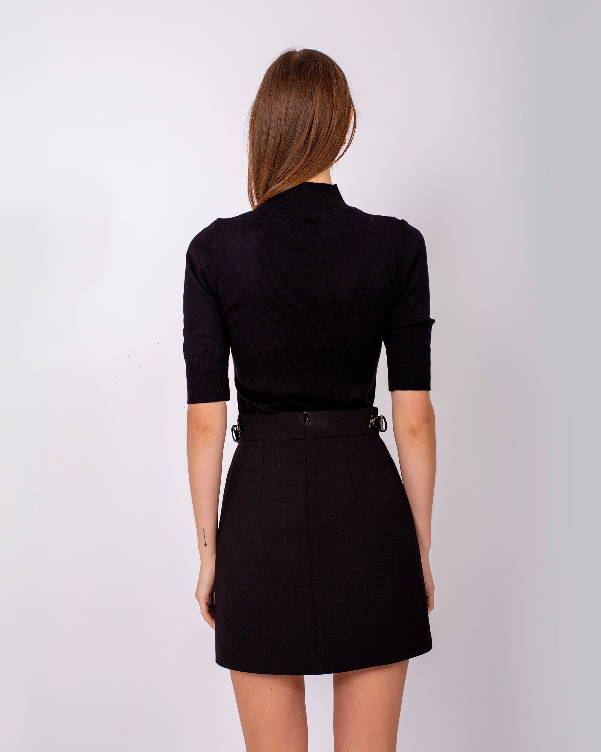 Yarım Boğaz Triko Kazak