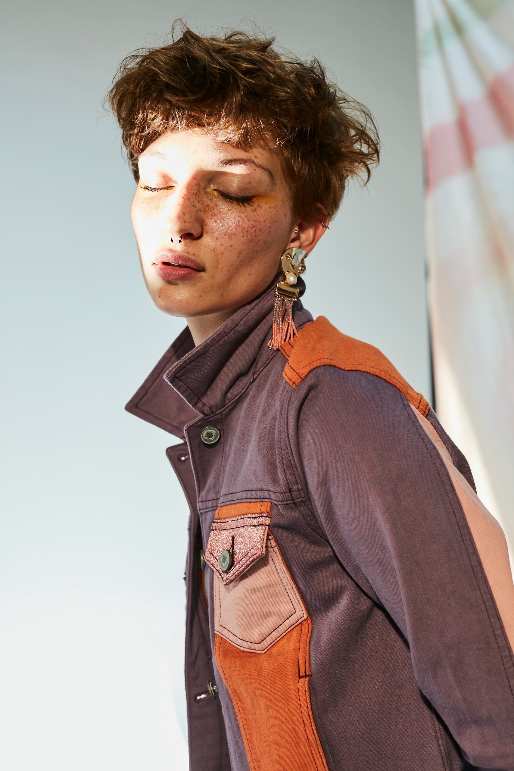 Cep Detaylı  Kısa Ceket