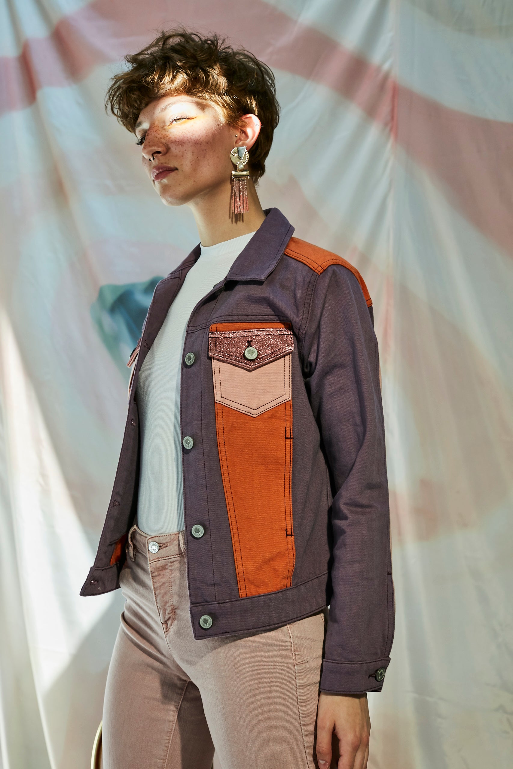 Cep Detaylı  Kısa Ceket