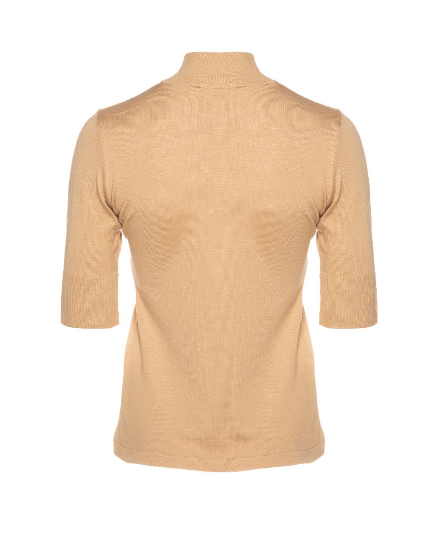 Yarım Boğaz Triko Kazak