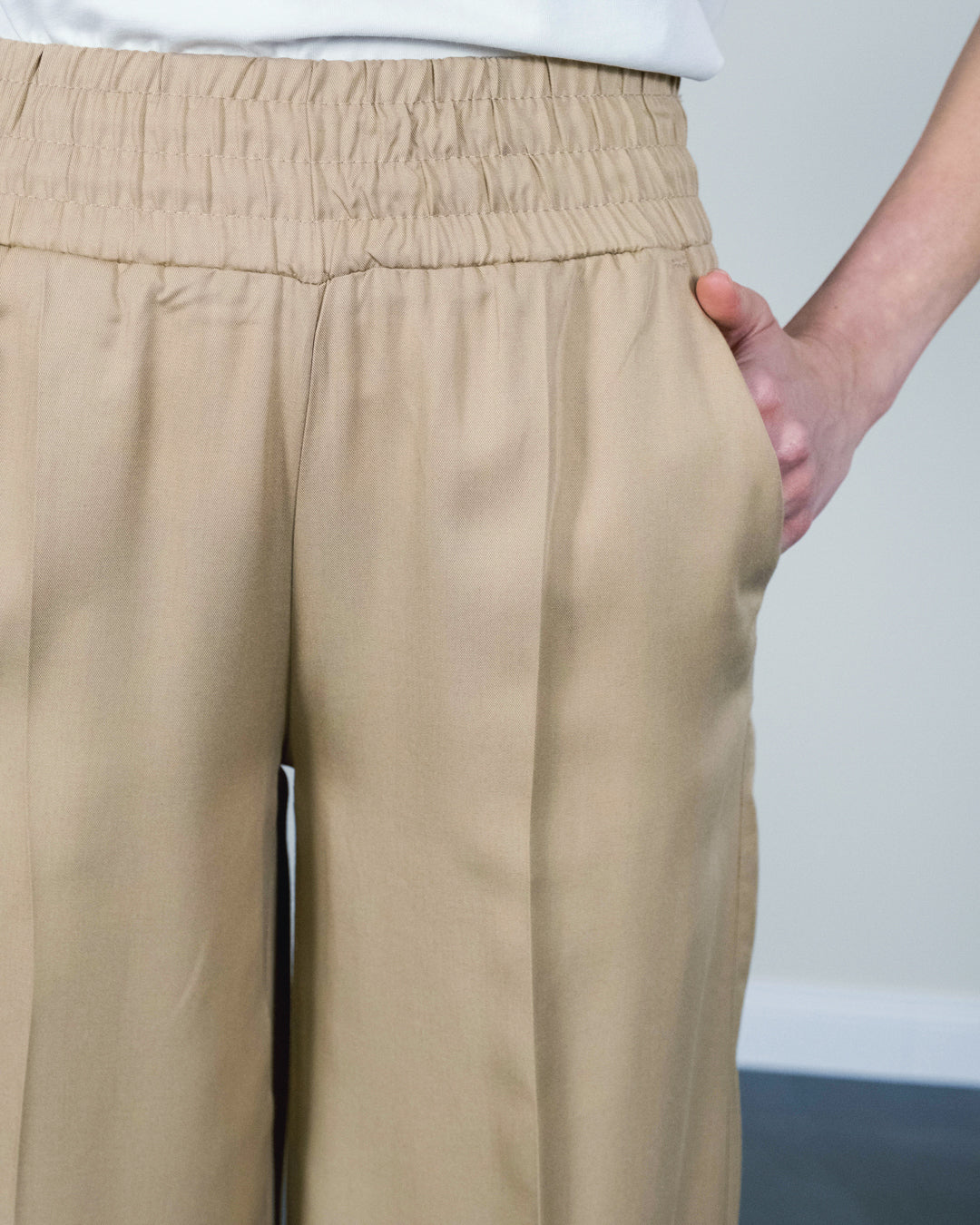 Bol Paça Beli Lastikli Pantolon